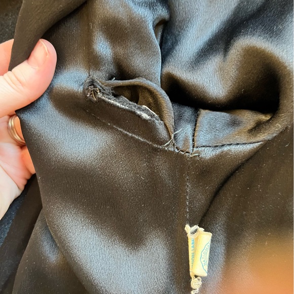 Vintage Black Wool Jacket - Picture 11 of 12